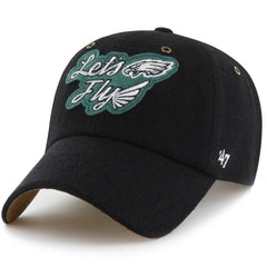 Philadelphia Eagles Stoney Clover Lane x '47 Unisex Field Goal Clean Up Adjustable Hat - Black on sale