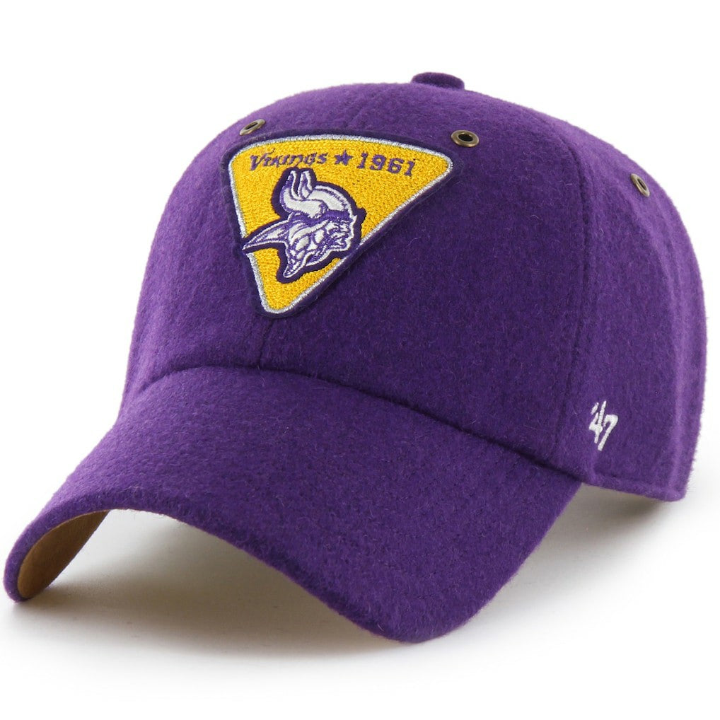 Minnesota Vikings Stoney Clover Lane x '47 Unisex Field Goal Clean Up Adjustable Hat - Purple on sale