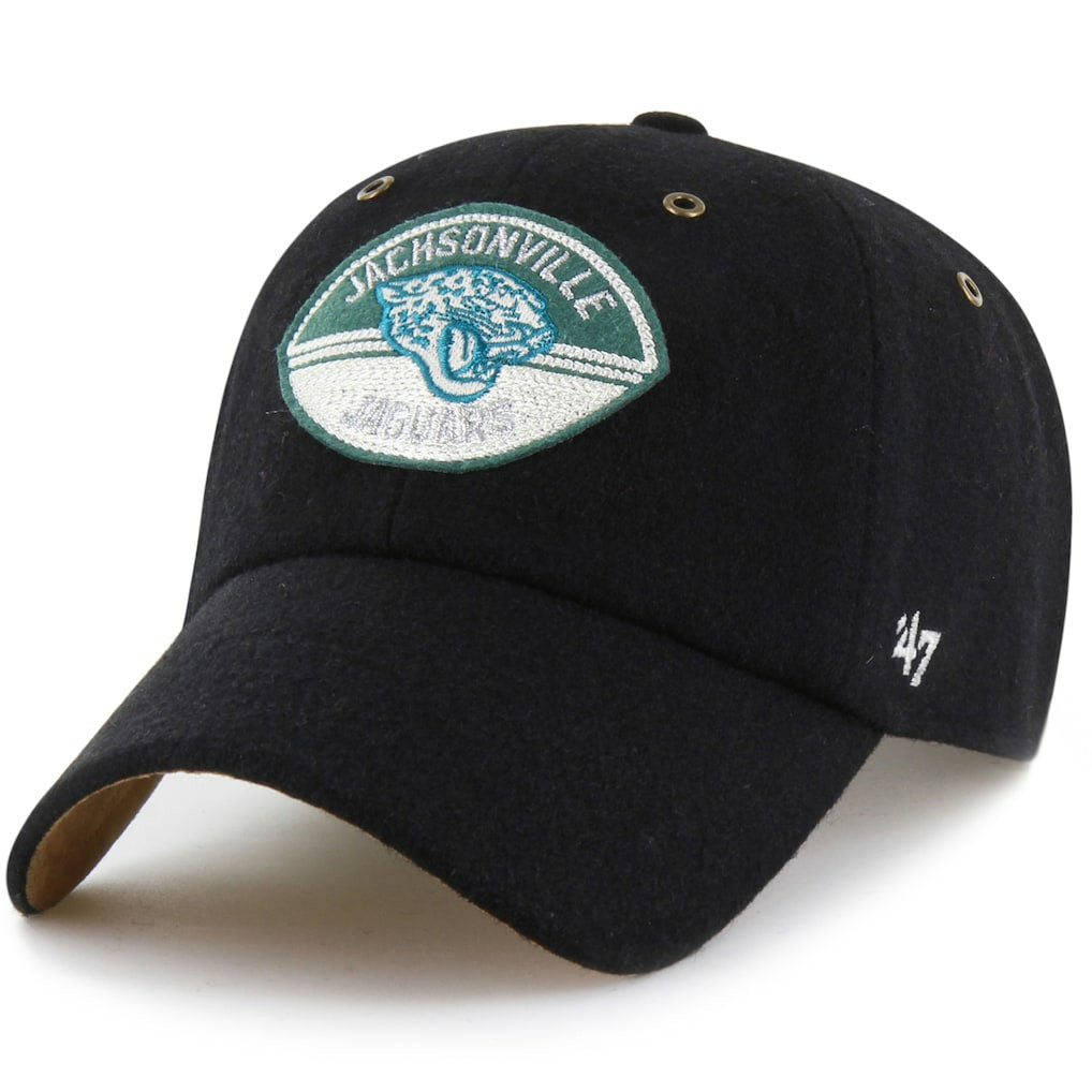 Jacksonville Jaguars Stoney Clover Lane x '47 Unisex Field Goal Clean Up Adjustable Hat - Black sale