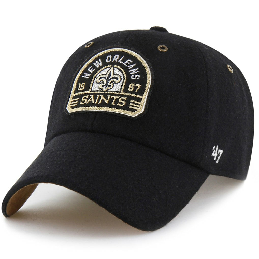 New Orleans Saints Stoney Clover Lane x '47 Unisex Field Goal Clean Up Adjustable Hat - Black on sale