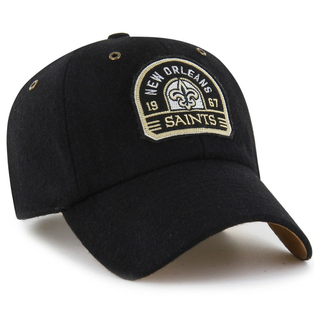 New Orleans Saints Stoney Clover Lane x '47 Unisex Field Goal Clean Up Adjustable Hat - Black on sale