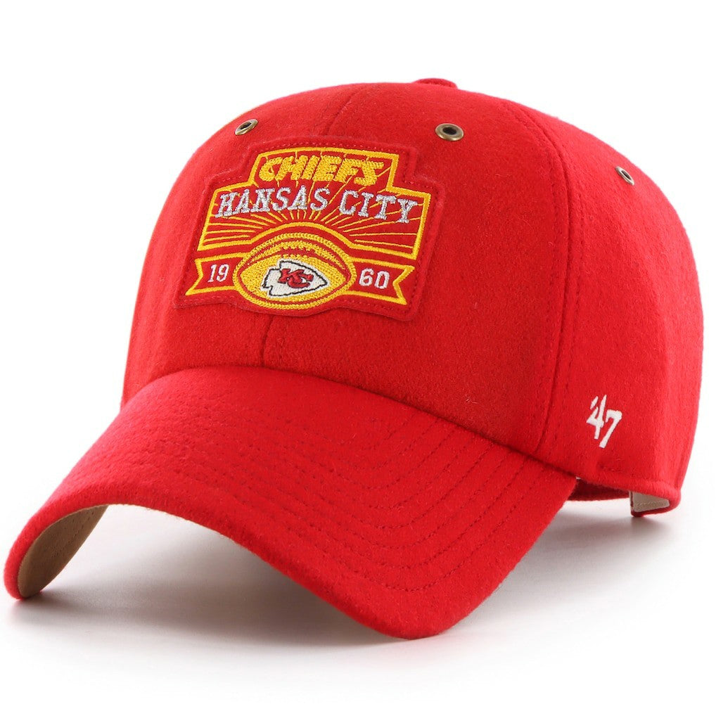 Kansas City Chiefs Stoney Clover Lane x '47 Unisex Field Goal Clean Up Adjustable Hat - Red on sale