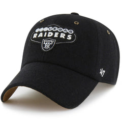 Las Vegas Raiders Stoney Clover Lane x '47 Unisex Field Goal Clean Up Adjustable Hat - Black for sale