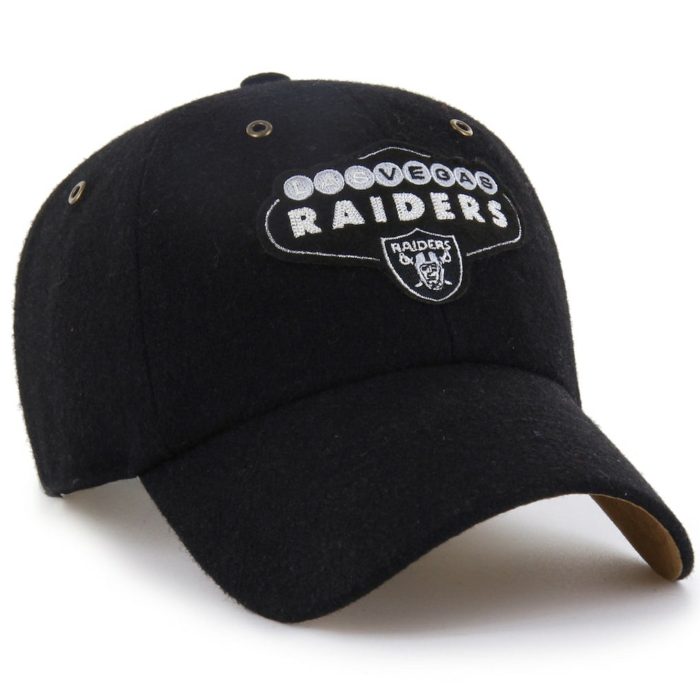 Las Vegas Raiders Stoney Clover Lane x '47 Unisex Field Goal Clean Up Adjustable Hat - Black for sale