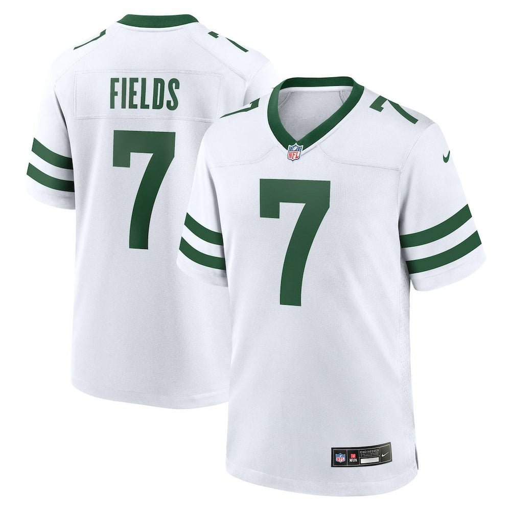 Justin Fields New York Jets Game Jersey - Legacy White | Nike for sale