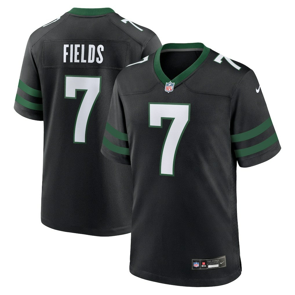 Justin Fields New York Jets Game Jersey - Stealth Black | Nike sale