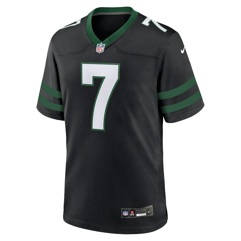 Justin Fields New York Jets Game Jersey - Stealth Black | Nike sale