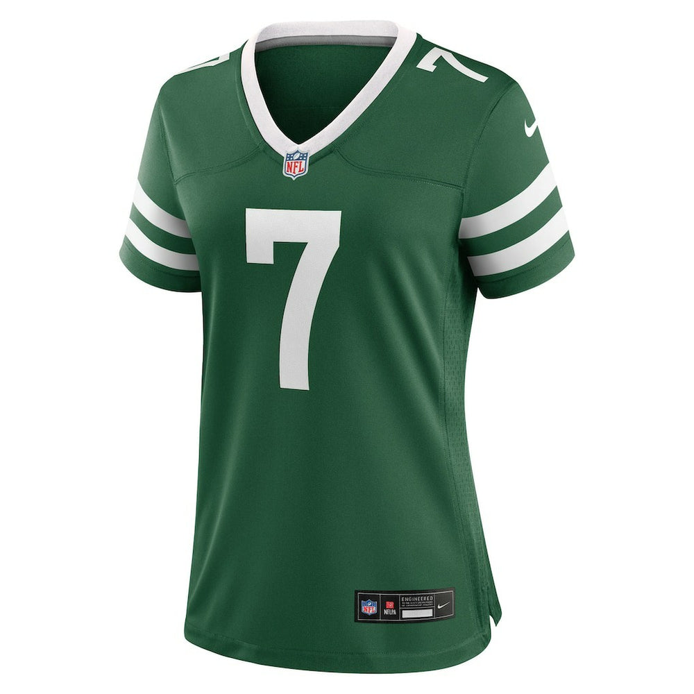 Justin Fields New York Jets Women's Game Jersey - Legacy Green | Nike on sale