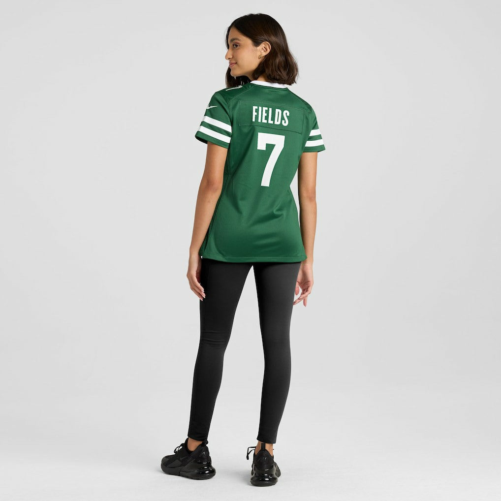 Justin Fields New York Jets Women's Game Jersey - Legacy Green | Nike on sale