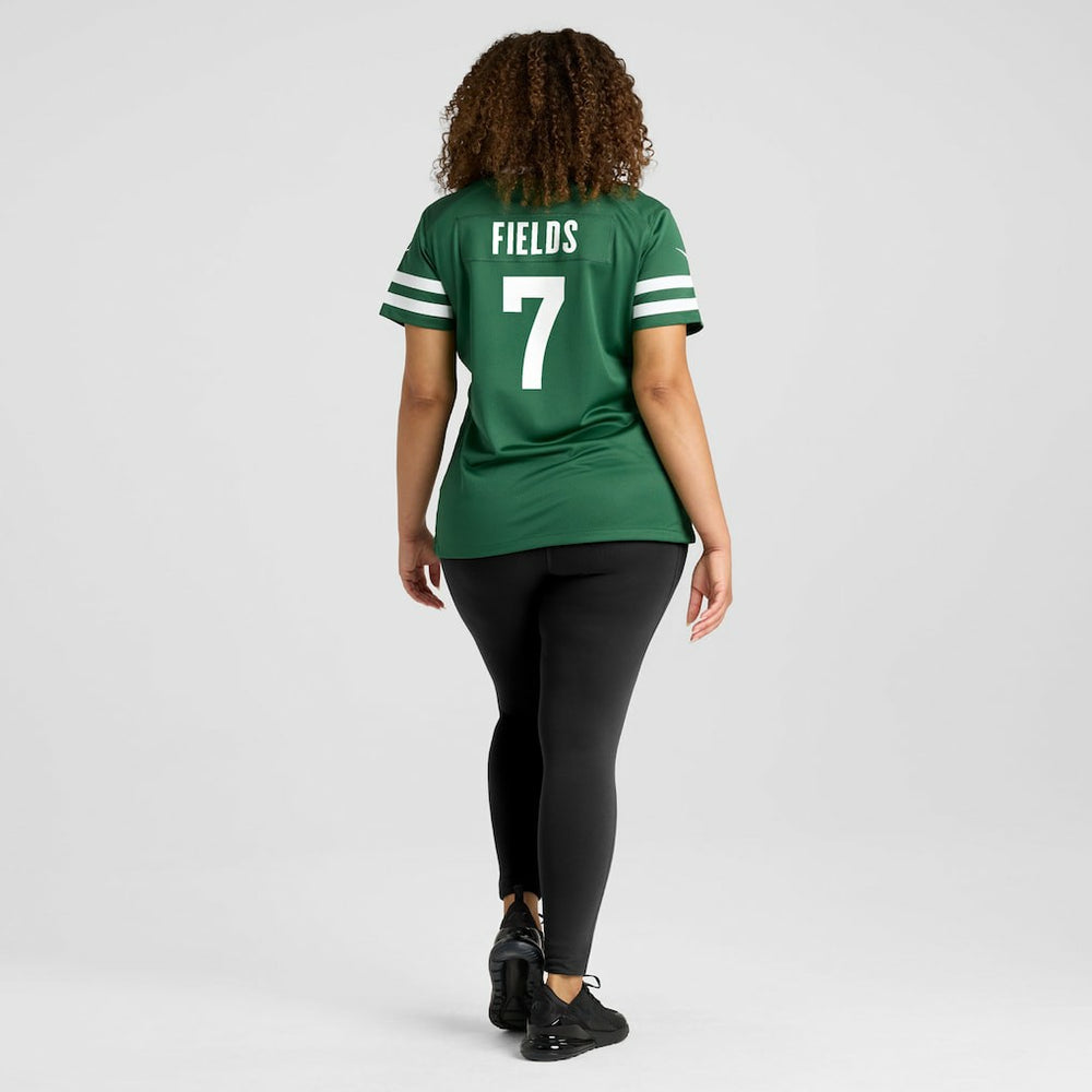 Justin Fields New York Jets Women's Game Jersey - Legacy Green | Nike on sale