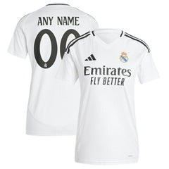 Real Madrid Women's 2024/25 Home Replica Custom Jersey - White | Adidas for sale
