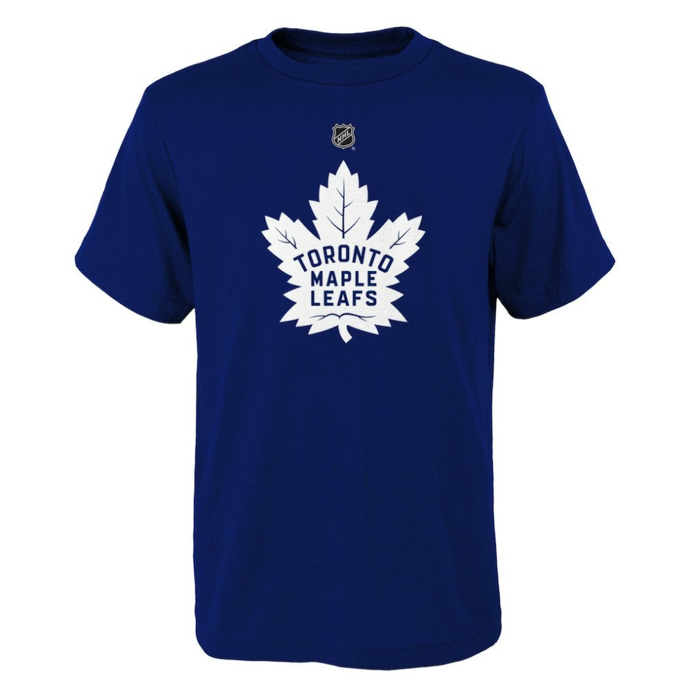 Toronto Maple Leafs Youth Primary Logo T-Shirt Blue