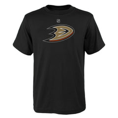 Anaheim Ducks Youth Primary Logo T-Shirt Black