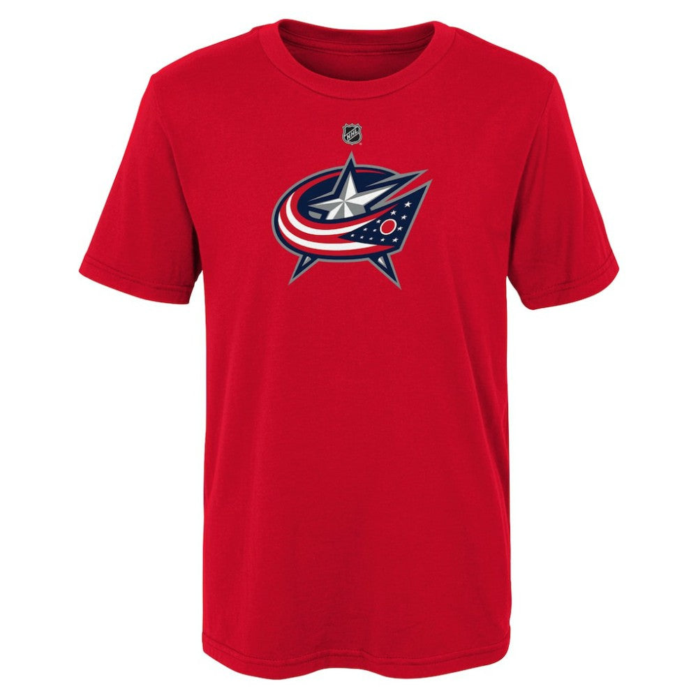 Columbus Blue Jackets Youth Primary Logo T-Shirt Red