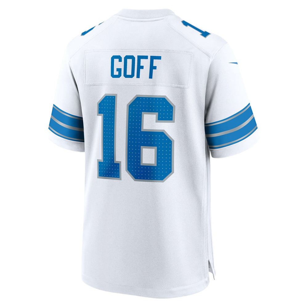 Jared Goff Detroit Lions Game Jersey - White | Nike for sale