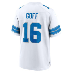 Jared Goff Detroit Lions Game Jersey - White | Nike for sale