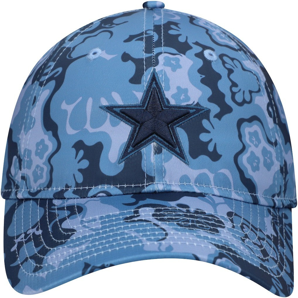 Dallas Cowboys New Era Women's Trippy 9TWENTY Adjustable Hat - Navy cheap