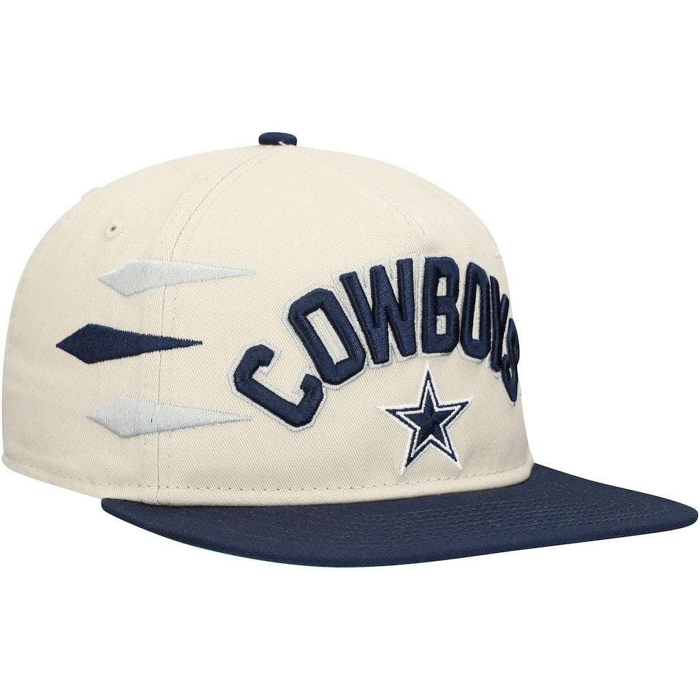 Dallas Cowboys New Era Athletic Golfer Adjustable Hat - Stone/Navy online
