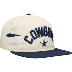 Dallas Cowboys New Era Athletic Golfer Adjustable Hat - Stone/Navy online