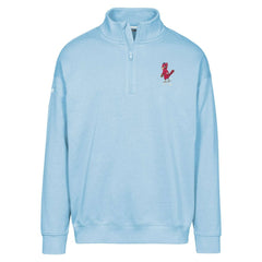 St. Louis Cardinals Levelwear Murray Core Logo Quarter-Zip Pullover Top - Light Blue