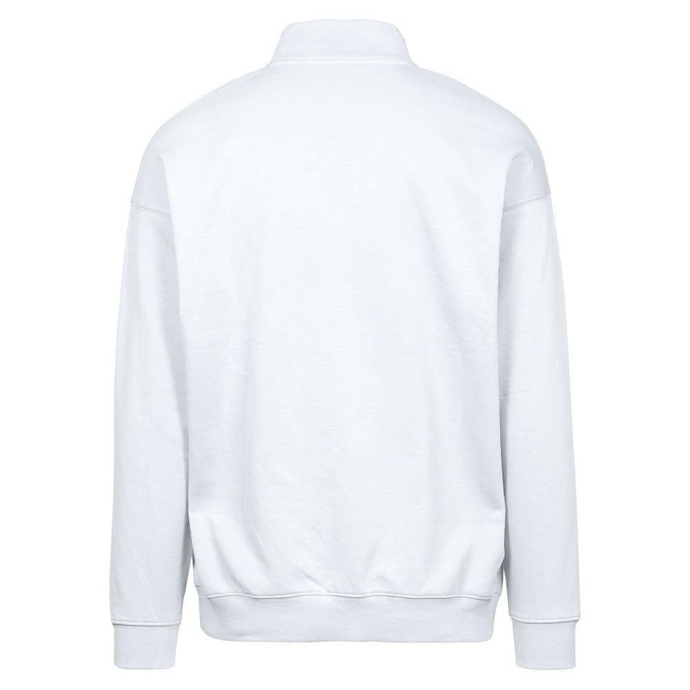 Milwaukee Brewers Levelwear Murray Core Logo Quarter-Zip Pullover Top - White