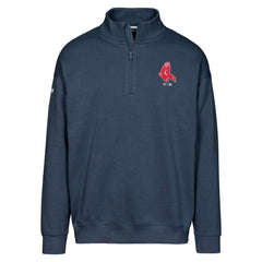 Boston Red Sox Levelwear Murray Core Logo Quarter-Zip Pullover Top - Navy