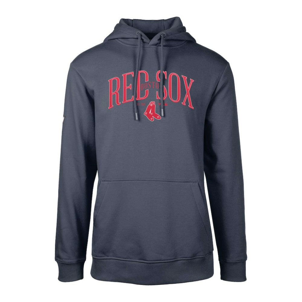 Boston Red Sox Levelwear Cooperstown Collection Podium Retro Spellout Pullover Hoodie - Navy