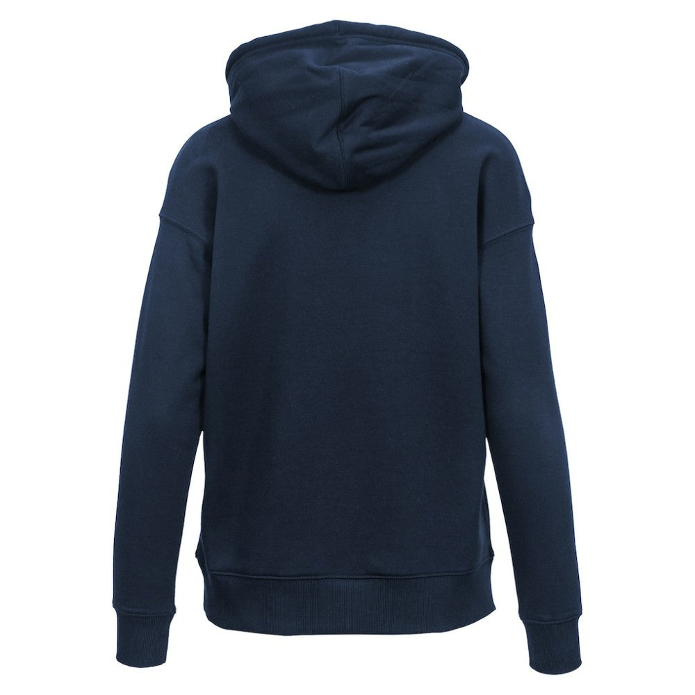 Detroit Tigers Levelwear Women's Adorn Cooperstown Collection Retro Spellout Pullover Hoodie - Navy