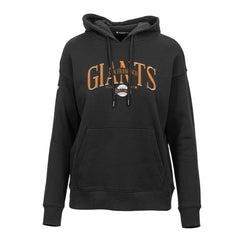 San Francisco Giants Levelwear Women's Adorn Cooperstown Collection Retro Spellout Pullover Hoodie - Black
