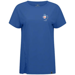 Texas Rangers Levelwear Women's Influx Cooperstown Core Logo T-Shirt - Royal