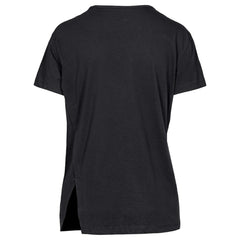 Pittsburgh Pirates Levelwear Women's Influx Cooperstown Core Logo T-Shirt - Black