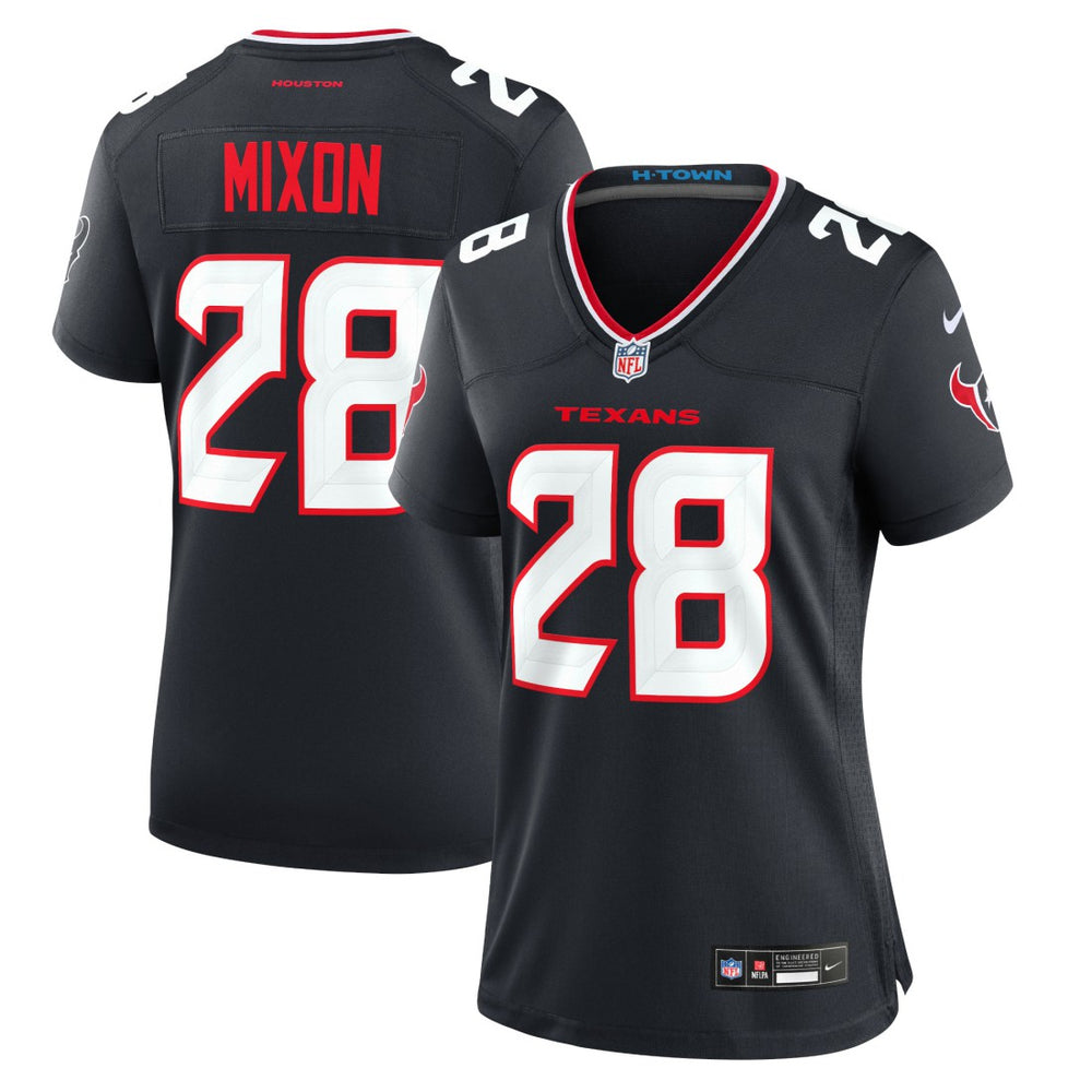Joe Mixon Houston Texans Women's Game Jersey - Navy | Nike on sale