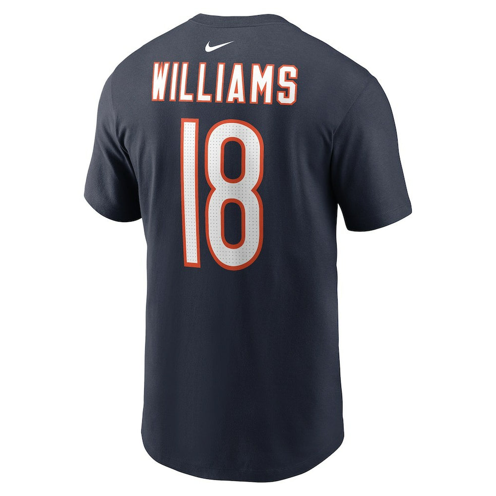 Caleb Williams Chicago Bears Name & Number T-Shirt - Navy | Nike outlet