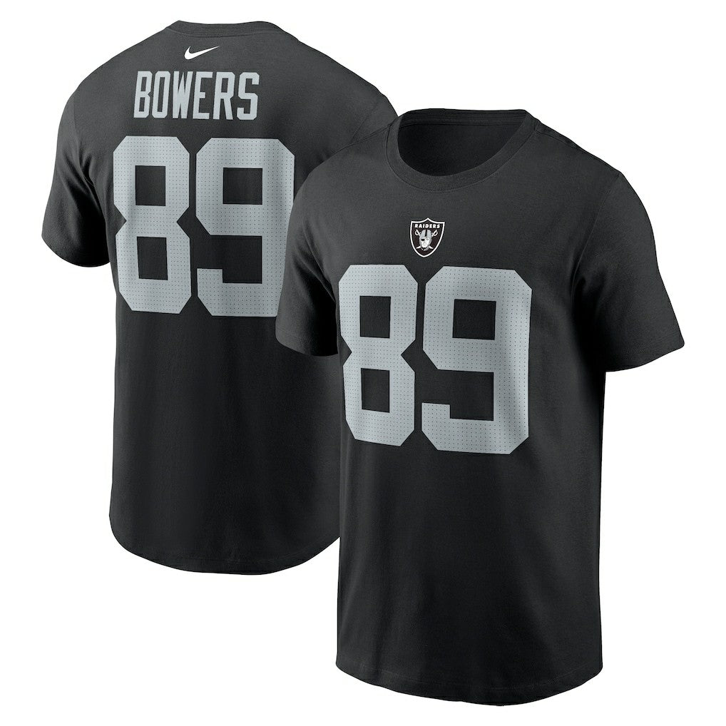 Brock Bowers Las Vegas Raiders Name & Number T-Shirt - Black | Nike cheap