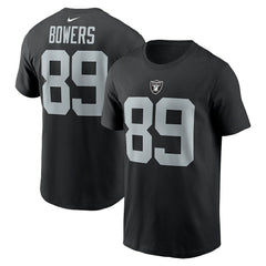 Brock Bowers Las Vegas Raiders Name & Number T-Shirt - Black | Nike cheap