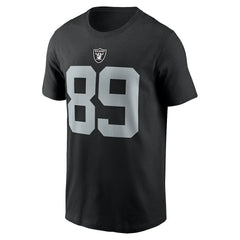 Brock Bowers Las Vegas Raiders Name & Number T-Shirt - Black | Nike cheap