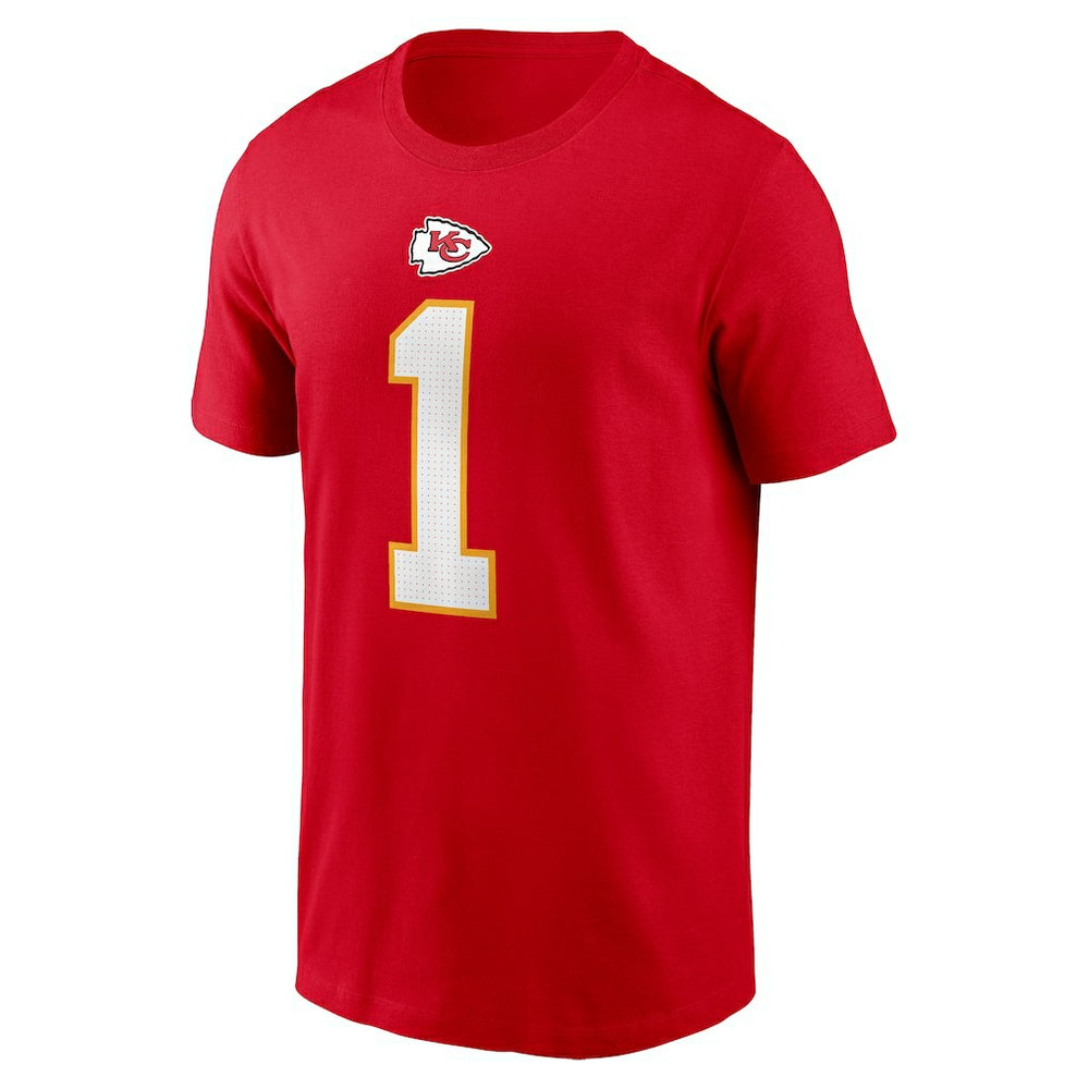 Xavier Worthy Kansas City Chiefs Name & Number T-Shirt - Red | Nike on sale