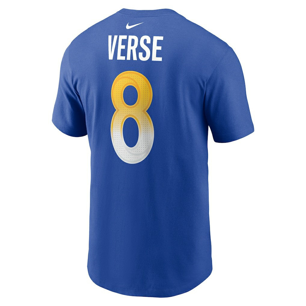 Jared Verse Los Angeles Rams Name & Number T-Shirt - Royal | Nike cheap