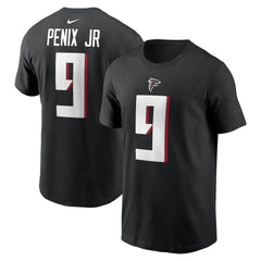 Michael Penix Jr. Atlanta Falcons Name & Number T-Shirt - Black | Nike on sale