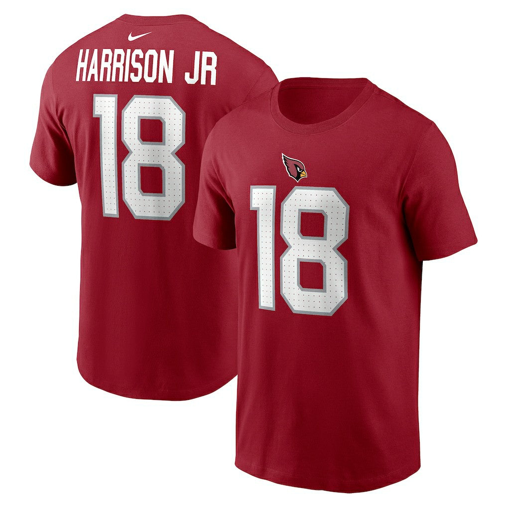 Marvin Harrison Jr. Arizona Cardinals Name & Number T-Shirt - Cardinal | Nike online