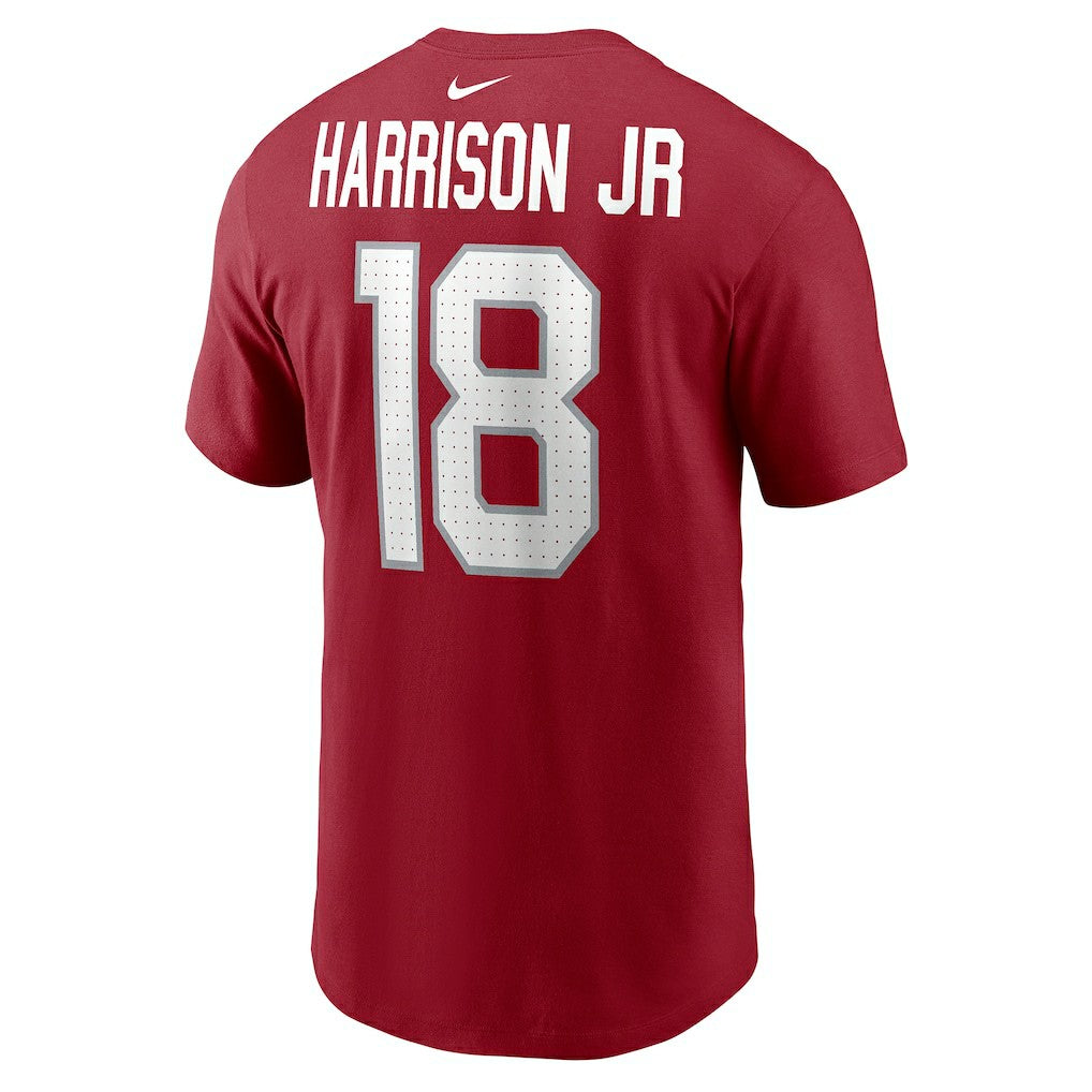 Marvin Harrison Jr. Arizona Cardinals Name & Number T-Shirt - Cardinal | Nike online