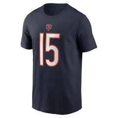Rome Odunze Chicago Bears Name & Number T-Shirt - Navy | Nike outlet