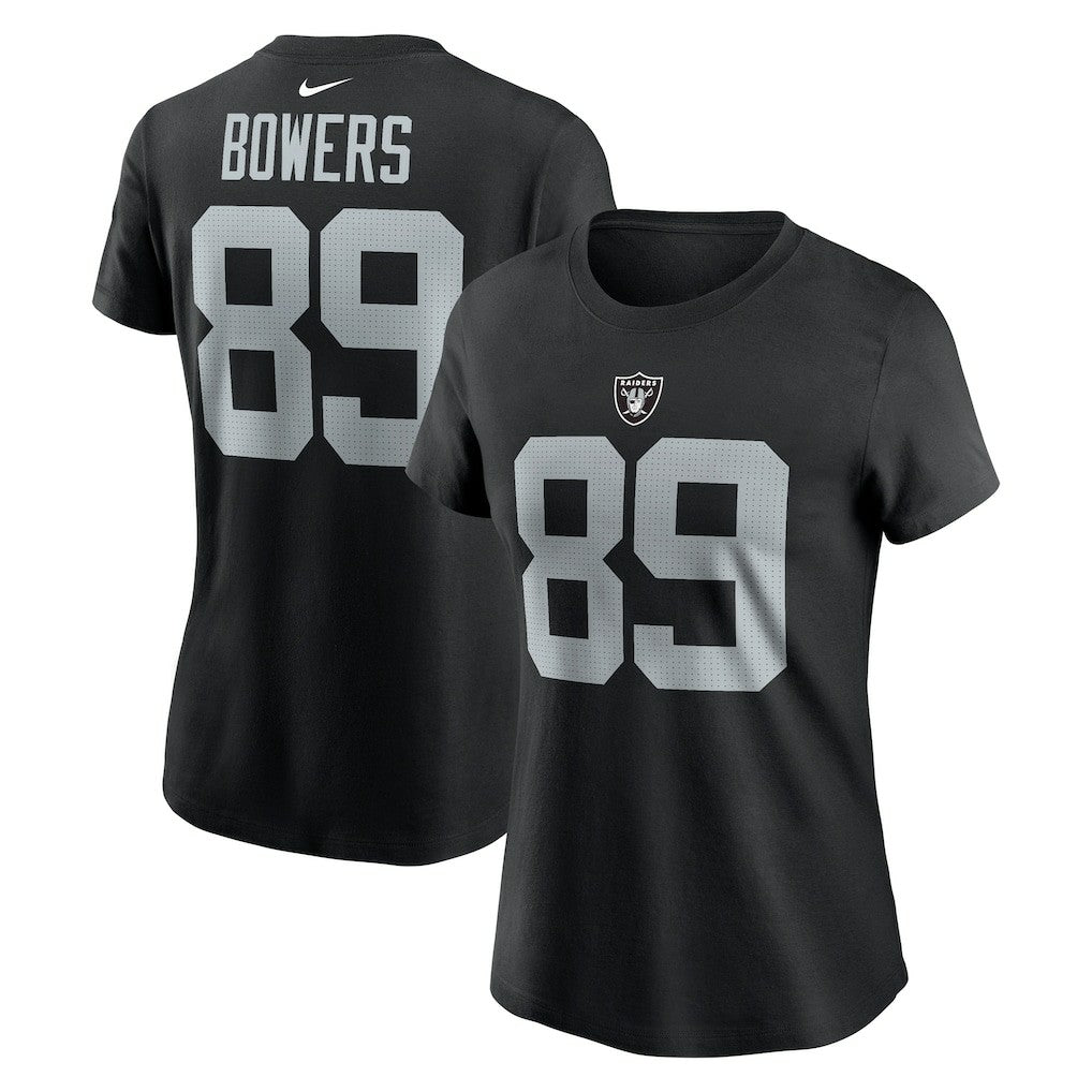 Brock Bowers Las Vegas Raiders Women's Player Name & Number T-Shirt - Black | Nike on sale