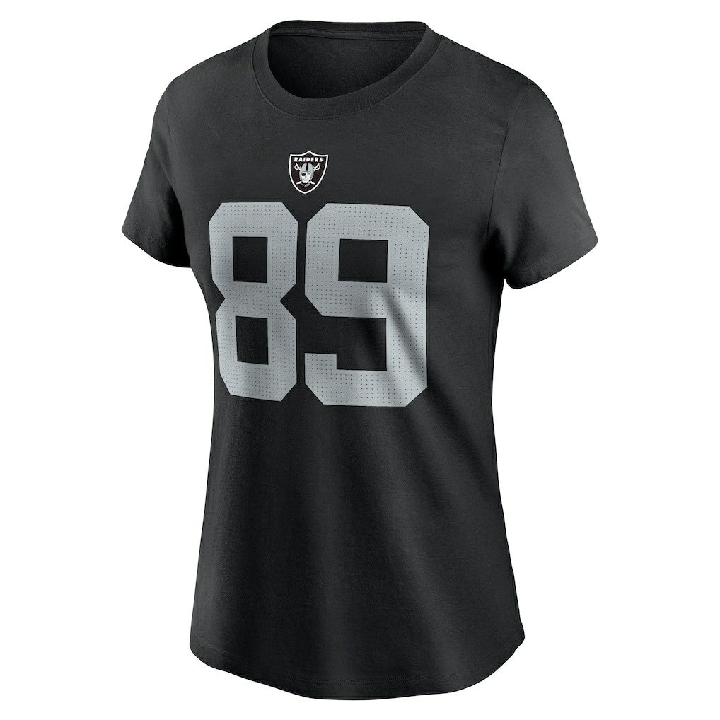 Brock Bowers Las Vegas Raiders Women's Player Name & Number T-Shirt - Black | Nike on sale