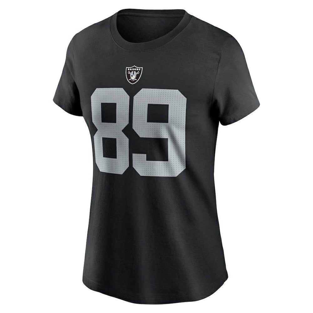 Brock Bowers Las Vegas Raiders Women's Player Name & Number T-Shirt - Black | Nike on sale