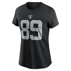 Brock Bowers Las Vegas Raiders Women's Player Name & Number T-Shirt - Black | Nike on sale