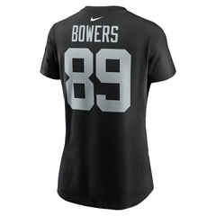 Brock Bowers Las Vegas Raiders Women's Player Name & Number T-Shirt - Black | Nike on sale