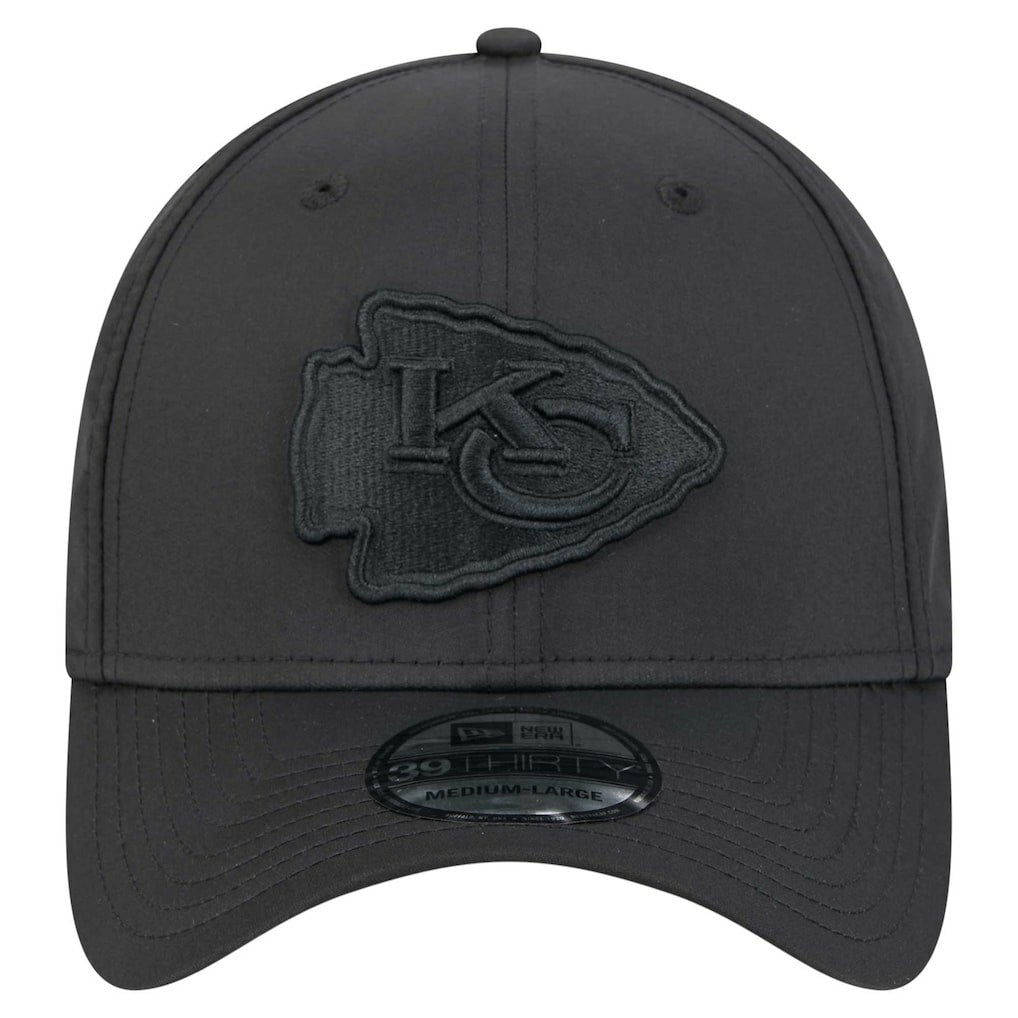 Kansas City Chiefs New Era Hydro 39THIRTY Flex Hat - Black discount