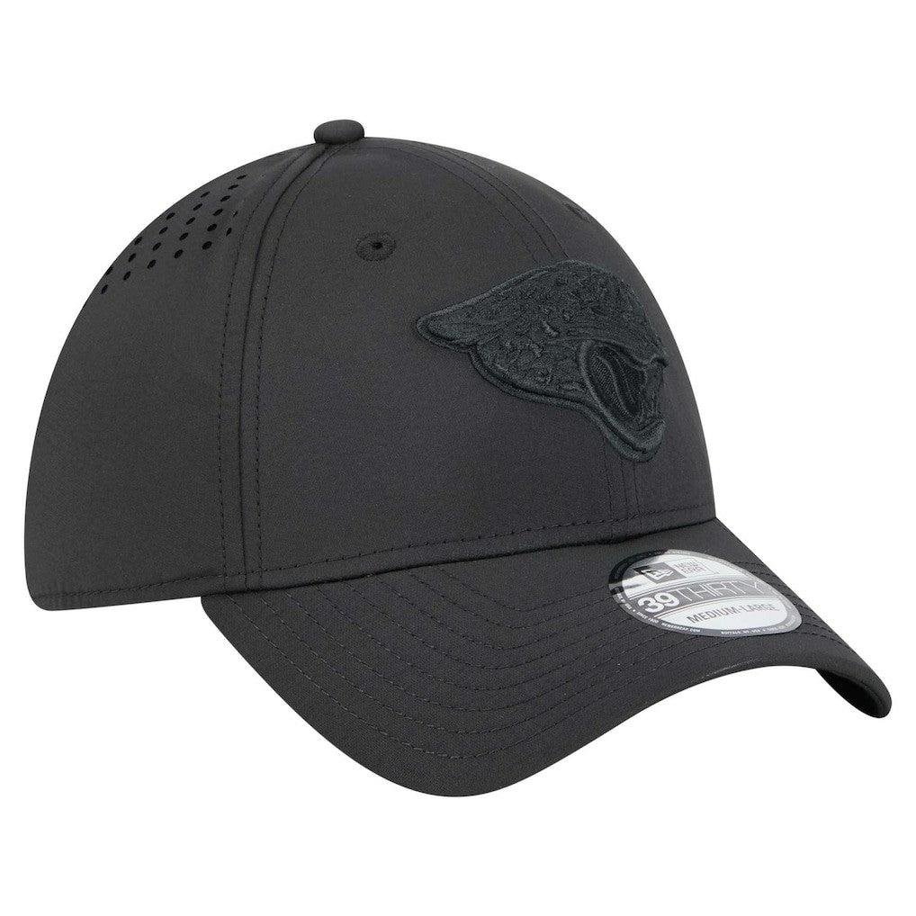 Jacksonville Jaguars New Era Hydro 39THIRTY Flex Hat - Black for sale