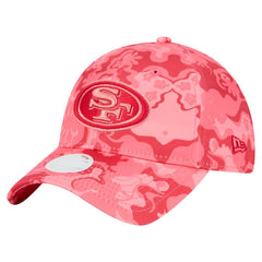 San Francisco 49ers New Era Women's Trippy 9TWENTY Adjustable Hat - Scarlet discount